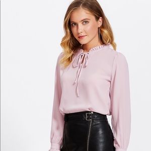 Women's long sleeve Sheer top